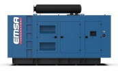 Дизельный генератор 400 кВт в кожухе - EMSA E BD EM 0550, производство Турция, двигатель Baudouin