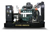 CTG 750D в открытом исполнении - дизельный генератор 545 кВт