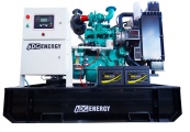 Дизельный генератор 120 кВт - ADG-Energy AD-165C открытый, с двигателем Cummins