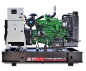 Дизельный генератор в кожухе Genmac G150JS 123 кВт с двигателем John Deere