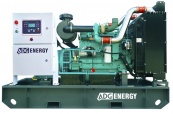 Дизельный генератор 200 кВт - ADG-Energy AD-275C открытый, с двигателем Cummins