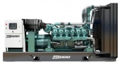 Дизельный генератор 640 кВт - ADG-Energy AD-880WP открытый, с двигателем Baudouin