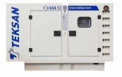 Однофазный дизельный генератор в кожухе - Teksan TJ24BD5L-1, мощность 17 кВт (17 кВА)