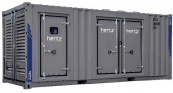 Hertz HG 1000 CS в контейнере - дизельный генератор 727 кВт (Турция)