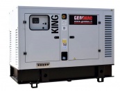 Дизельный генератор в кожухе Genmac G60IS King 48 кВт с двигателем FPT (Iveco)