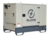Дизельный генератор в кожухе Elcos GE.BD.022/020.PRO+011, мощность 16 кВт, с двигателем Baudouin