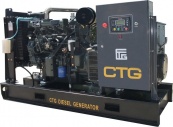 CTG AD-55RE в открытом исполнении - дизельный генератор 40 кВт