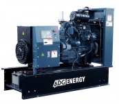 Дизельный генератор 14,4 кВт - ADG-Energy AD-20J открытый, с двигателем Kubota