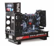 Однофазный (230 В) дизельный генератор Genmac RG45PO 36 кВт с двигателем Perkins