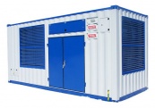 Дизельный генератор в контейнере ПСМ ADC-640, мощность 640 кВт