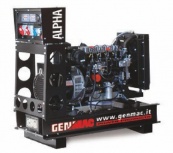 Однофазный (230 В) дизельный генератор Genmac RG30PO 24 кВт с двигателем Perkins