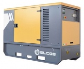 Дизельный генератор в шумозащитном кожухе Elcos GE.PK.067/061.SS+011, мощность 48 кВт, с двигателем Perkins
