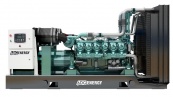 Дизельный генератор 1000 кВт - ADG-Energy AD-1375WP открытый, с двигателем Baudouin
