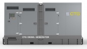 CTG 715C в кожухе - дизельный генератор 520 кВт