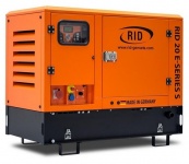 Дизельный генератор в кожухе RID 30 S-SERIES S, мощность 24 кВт с двигателем Deutz