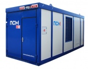 Дизельный генератор в контейнере ПСМ ADMi-800, мощность 824 кВт