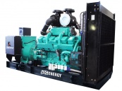 Дизельный генератор 800 кВт - ADG-Energy AD-1100C открытый, с двигателем Cummins