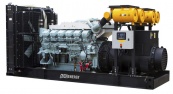 Дизельный генератор 520 кВт - ADG-Energy AD-650MS открытый, с двигателем Mitsubishi