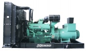 Дизельный генератор 1120 кВт - ADG-Energy AD-1540C открытый, с двигателем Cummins