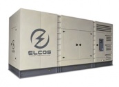 Дизельный генератор в шумозащитном кожухе Elcos GE.MT.1370/1250.SS+011, мощность 1000 кВт, с двигателем MTU