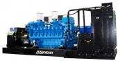 Дизельный генератор 524 кВт - ADG-Energy AD-655MT открытый, с двигателем MTU