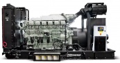 Дизельный генератор 1000 кВт - ADG-Energy AD-1250MS открытый, с двигателем Mitsubishi
