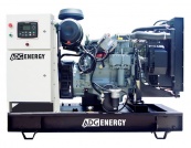 Дизельный генератор 180 кВт - ADG-Energy AD-250DE открытый, с двигателем Deutz