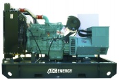 Дизельный генератор 250 кВт - ADG-Energy AD-345C открытый, с двигателем Cummins