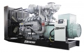Дизельный генератор 1600 кВт - ADG-Energy AD-2200PE открытый, с двигателем Perkins
