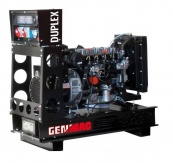 Однофазный (230 В) дизельный генератор Genmac RG15PO Duplex 12 кВт с двигателем Perkins