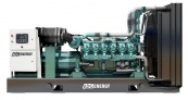 Дизельный генератор 800 кВт - ADG-Energy AD-1100WP открытый, с двигателем Baudouin