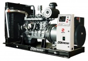 Дизельный генератор 240 кВт - ADG-Energy AD-SC330 открытый, с двигателем SDEC