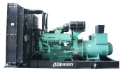 Дизельный генератор 1000 кВт - ADG-Energy ADG-1375C открытый, с двигателем Cummins