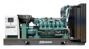 Дизельный генератор 900 кВт - ADG-Energy AD-1250WP открытый, с двигателем MTU