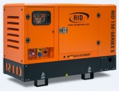 Дизельный генератор в кожухе RID 15 E-SERIES S, мощность 12 кВт с двигателем Mitsubishi