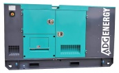 Дизельный генератор 90 кВт - ADG-Energy AD-125C в кожухе, с двигателем Cummins