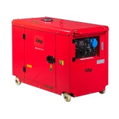 FUBAG Дизельный генератор с электростартером и коннектором автоматики DS 6500 AC ES (кожух)