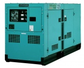 Японский однофазный дизельный генератор Denyo DCA-125SPK3, кожух super silence, 80 кВт, 230 В