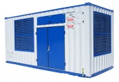 Дизельный генератор в контейнере ПСМ ADP-1800, мощность 1760 кВт