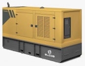 Дизельный генератор в шумозащитном кожухе Elcos GE.VO.410/375.SS+011, мощность 300 кВт, с двигателем Volvo