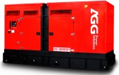 Дизельный генератор в кожухе 550 кВт AGG DE750D5 с двигателем Deutz