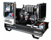 Дизельный генератор GMGen GMK27 20 кВт с двигателем KOHLER