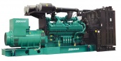 Дизельный генератор 2000 кВт - ADG-Energy AD-2750C открытый, с двигателем Cummins