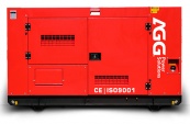 Дизельный генератор в кожухе 80 кВт AGG DE110D5 с двигателем Deutz