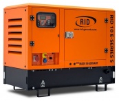 Дизельный генератор в кожухе RID 10 E-SERIES S, мощность 8 кВт с двигателем Mitsubishi