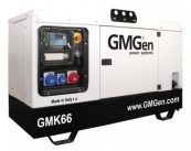 Дизельный генератор в кожухе GMGen GMK66 48 кВт с двигателем KOHLER