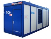 Дизельный генератор в контейнере ПСМ ADM-910, мощность 910 кВт