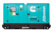 Дизельный генератор 50 кВт - ADG-Energy AD-70C в кожухе, с двигателем Cummins
