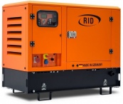 Дизельный генератор в кожухе RID 8 E-SERIES S, мощность 6,4 кВт с двигателем Mitsubishi