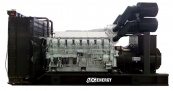Дизельный генератор 1800 кВт - ADG-Energy AD-2250MS открытый, с двигателем Mitsubishi